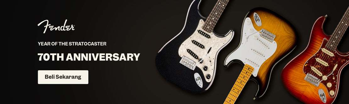 Fender 70th Anniversary Stratocaster | Swee Lee Indonesia
