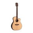 Cort Grand Regal GA-PF-BEVEL-NAT Bevel Pau Ferro Acoustic Guitar, Natural