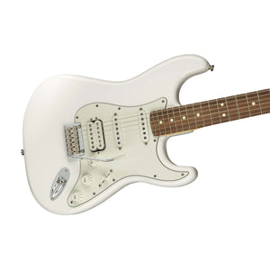 Fender Player HSS Stratocaster Electric Guitar, Pau Ferro FB, Polar White