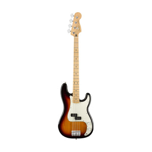 Fender Player Precision Bass Electric Guitar, Maple FB, 3-Tone Sunburst