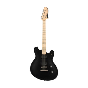 Squier Contemporary Starcaster Electric Guitar, Maple FB, Flat Black (B-Stock)