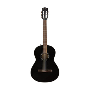 Fender CN-60S Nylon String Classical Guitar, Walnut FB, Black (B-Stock)