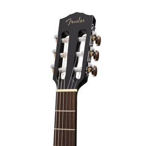 Fender CN-60S Nylon String Classical Guitar, Walnut FB, Black (B-Stock)