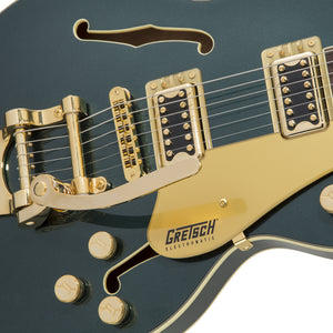 Gretsch G5655TG Electromatic Centre Block Jr Single-Cut Guitar w/Bigsby, Cadillac Green (B-Stock)