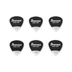 Ibanez PPA16MSG-WH .8mm Grip Wizard Series Sand Grip, White, 6pcs