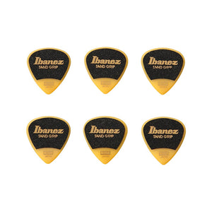 Ibanez PPA16MSG-YE .8mm Grip Wizard Series Sand Grip, Yellow, 6pcs