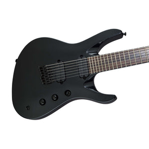 Jackson Pro Series Chris Broderick Soloist HT7 Electric Guitar, Rosewood FB, Metallic Black (B-Stock)