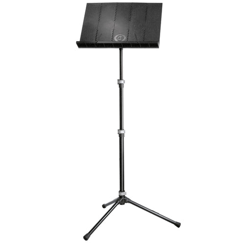 K&M 12125-000-55 12125 Orchestra Music Stand w/Bag, Black