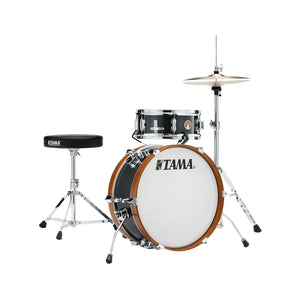 TAMA LJK28H4-CCM Club-JAM Mini Drum Kit 2-Piece w/Hardware, No Cymbal Holder, Charcoal Mist