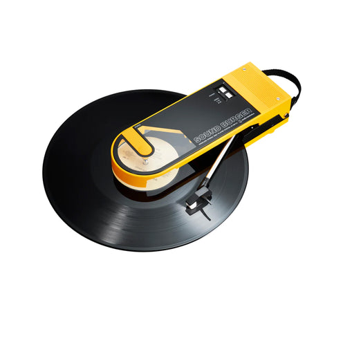 Audio Technica AT-SB727 Sound Burger Portable Turntable, Yellow