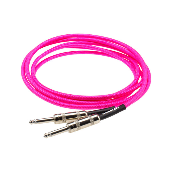 DiMarzio EP1710SSPK Overbraid Instrument Cable, 10ft, Neon Pink – Swee ...