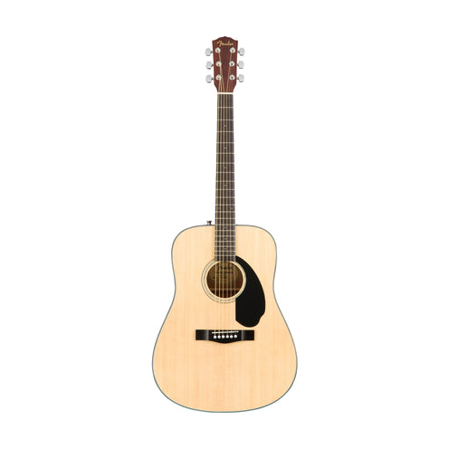 Fender CD-60S Dreadnought Acoustic Guitar, Walnut FB, Natural (B-Stock)