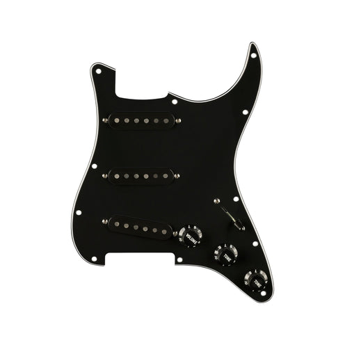 Fender Pure Vintage 59 Prewired Strat Pickguard, Black