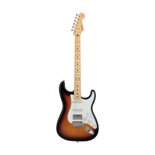 Fender Japan Hybrid II Stratocaster HSS Electric Guitar, Maple FB, 3-Color Sunburst