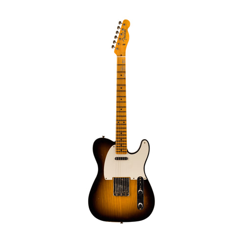 Fender Custom Shop 1957 Tele Journeyman Relic Ele Gtr, Quartersawn Maple, Wide Fade 2-Color Sunburst