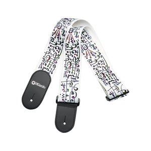 DiMarzio DD3142 Steve Vai Art 2inch Guitar Strap, White