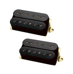 DiMarzio GG2101A3BK Pre-Wired Modern Rock Les Paul Pickup Replacement Set, Black