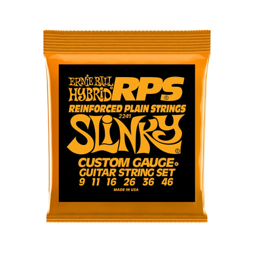 Ernie Ball Hybrid Slinky RPS Nickel Wound Electric Guitar Strings, 9-46