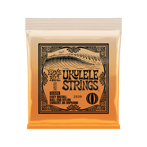 Ernie Ball Concert/Soprano Nylon Ball End Ukulele Strings, Clear