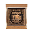 Ernie Ball Everlast Medium Light Coated Phosphor Bronze Acoustic Guitar Strings, 12-54 (P02546)