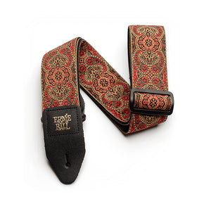 Ernie Ball Jacquard Guitar Strap, Crimson Paisley