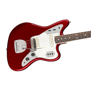 Fender American Original 60s Jaguar Electric Guitar, RW FB, Candy Apple Red