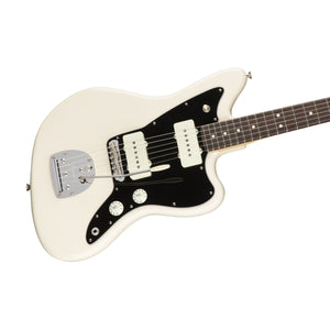 Fender American Professional Jazzmaster Electric Guitar, RW FB, Olympic White