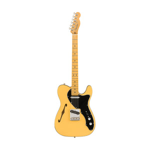 Fender Britt Daniel Signature Telecaster Thinline Electric Guitar, Maple FB, Amarillo Gold