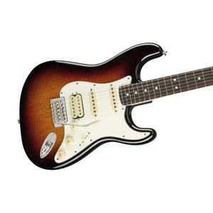 Fender American Performer HSS Stratocaster Electric Guitar, RW FB, 3-Tone Sunburst