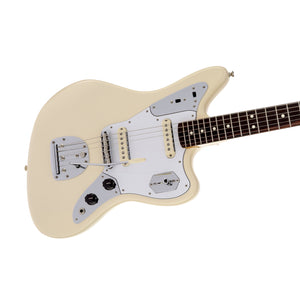 Fender Artist Johnny Marr Jaguar Electric Guitar, RW FB, Olympic White