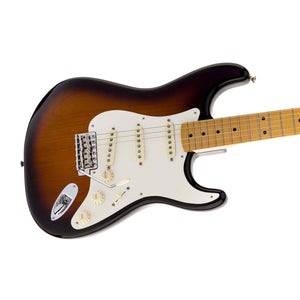 Fender Artist Eric Johnson Stratocaster Electric Guitar, Maple Neck, 2-Tone Sunburst