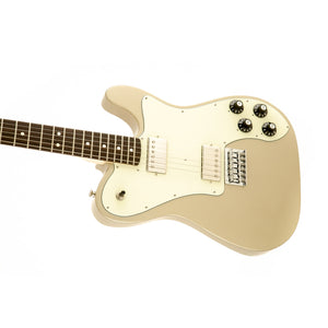 Fender Chris Shiflett Telecaster Deluxe Electric Guitar w/Case, RW FB, Shoreline Gold (B-Stock)