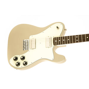 Fender Chris Shiflett Telecaster Deluxe Electric Guitar w/Case, RW FB, Shoreline Gold (B-Stock)