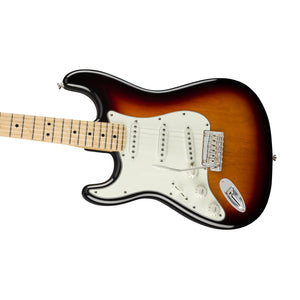 Fender Player Stratocaster Left-Handed Electric Guitar, Maple FB, 3-Tone Sunburst