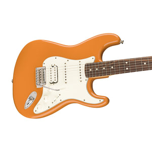 Fender Player HSS Stratocaster Electric Guitar, Pau Ferro FB, Capri Orange