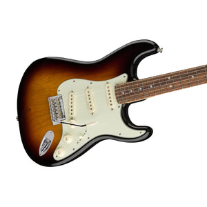 Fender Deluxe Roadhouse Stratocaster Electric Guitar, Pau Ferro FB, 3-Tone Sunburst