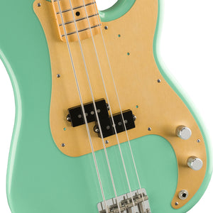 Fender Vintera 50s Precision Bass Guitar Maple FB, Sea Foam Green