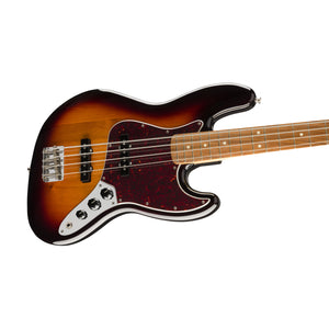 Fender Vintera 60s Jazz Bass Guitar, Pau Ferro FB, 3-Tone Sunburst