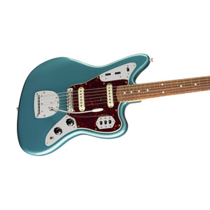 Fender Vintera 60s Jaguar Electric Guitar, Pau Ferro FB, Ocean Turquoise