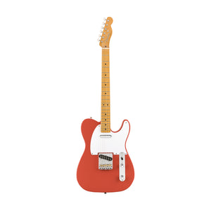 Fender Vintera 50s Telecaster Electric Guitar, Maple FB, Fiesta Red