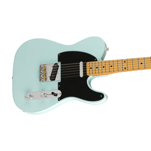 Fender Vintera 50s Telecaster Modified Electric Guitar, Maple FB, Daphne Blue