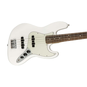 Fender Player Jazz Bass Guitar, Pau Ferro FB, Polar White