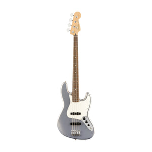 Fender Player Jazz Bass Guitar, Pau Ferro FB, Silver