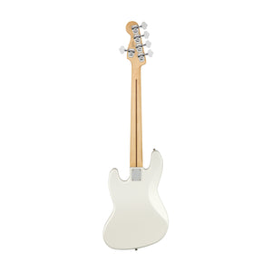 Fender Player 5-String Jazz Bass Electric Guitar, Pau Ferro FB, Polar White