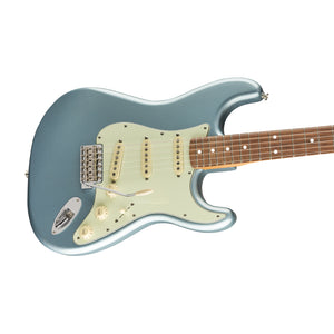 Fender Vintera 60s Stratocaster Electric Guitar, Pau Ferro FB, Ice Blue Metallic