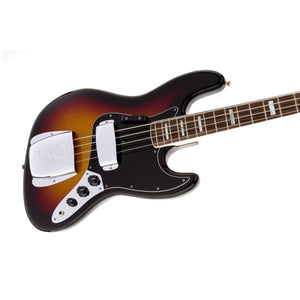 Fender American Vintage 74 Jazz Bass Guitar, RW Neck, 3-Tone Sunburst