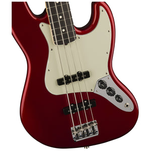 Fender American Professional Jazz Bass Guitar, RW FB, Candy Apple Red