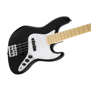 Fender Artist Geddy Lee Jazz Bass Guitar, Maple FB, Black