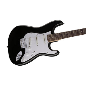 Squier Bullet Stratocaster Hardtail Electric Guitar, Laurel FB, Black