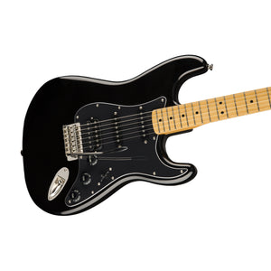 Squier Classic Vibe 70s Stratocaster HSS Electric Guitar, Maple FB, Black